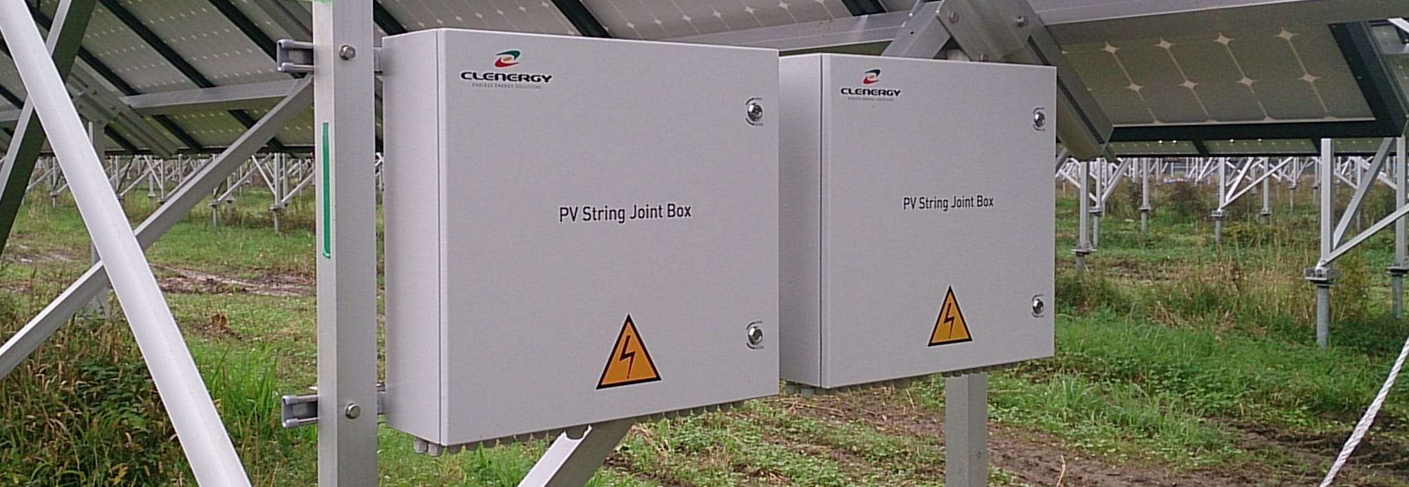 Clenergy Ground-mount PV String Joint Box PV Project in Kanegasaki
