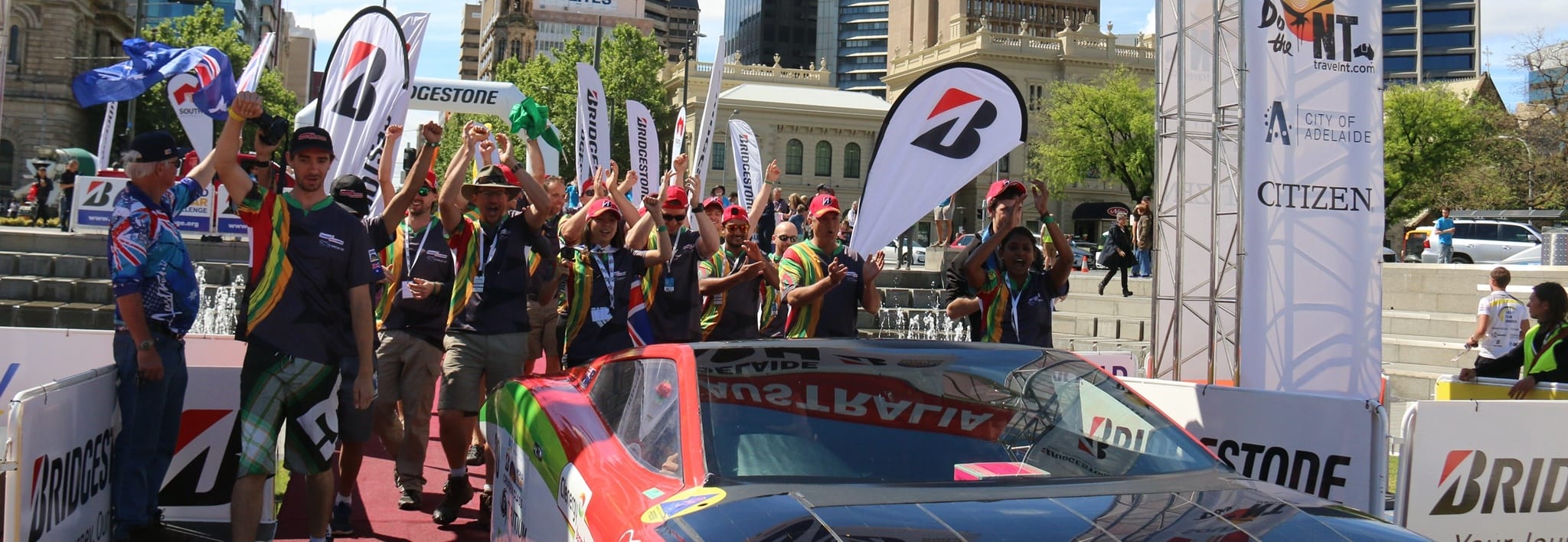 Clenergy TeamArrow at World Solar Challenge 2017 01