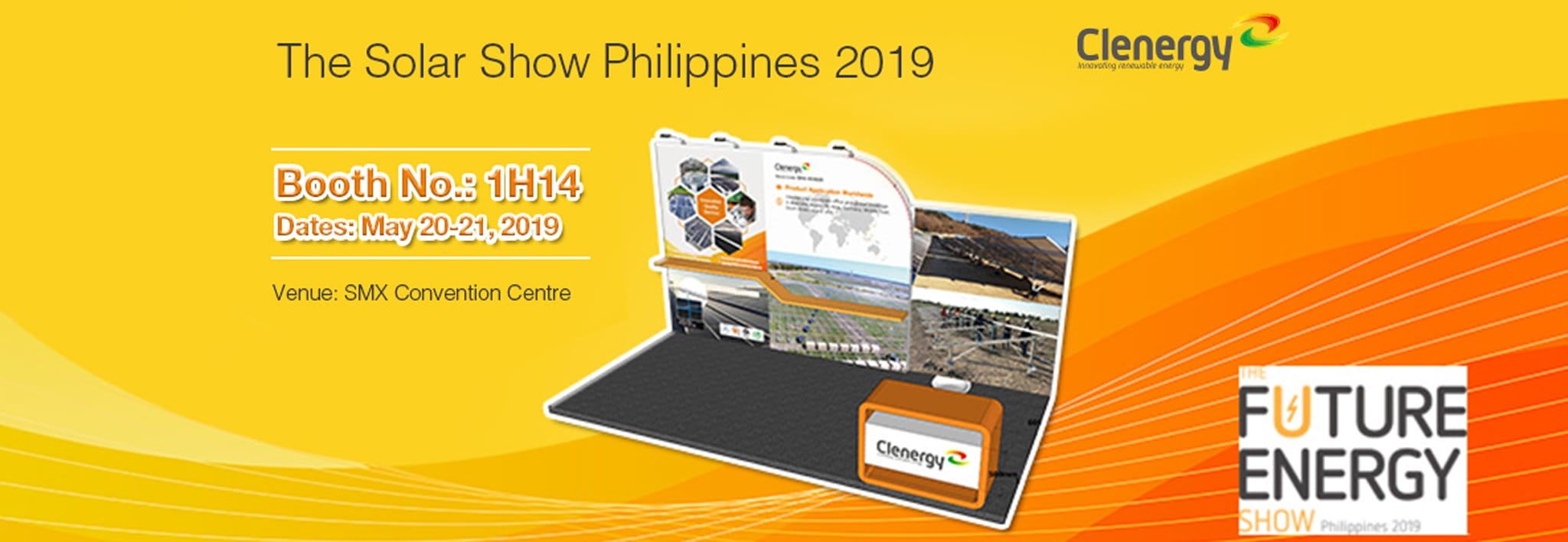 Clenergy at the Solar Show Philippines 2019 Invitation Letter