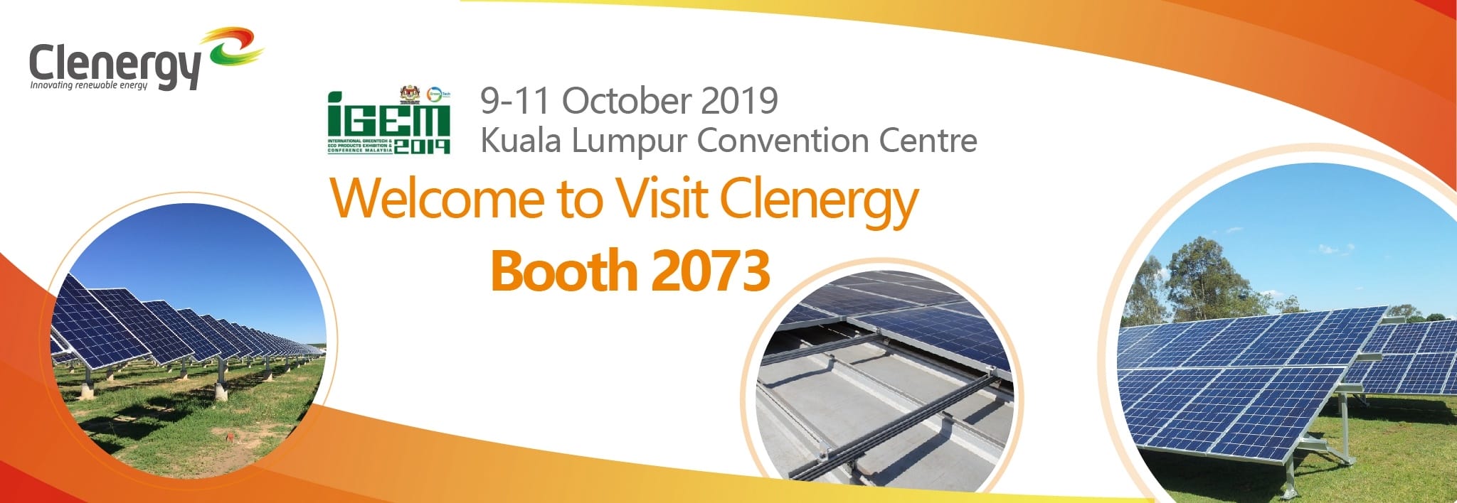 Clenergy at IGEM 2019 Invitation Letter