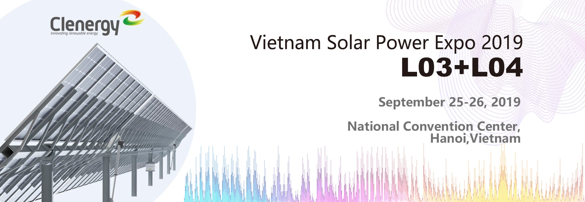 Clenergy at Vietnam Solar Power Expo 2019 Invitation Letter
