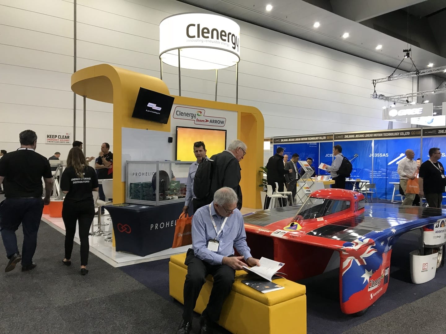 Clenergy Solar Car at All-Energy Australia 2019