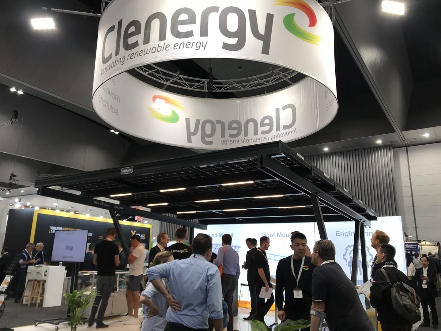 Clenergy ezShade at All-Energy Australia 2019
